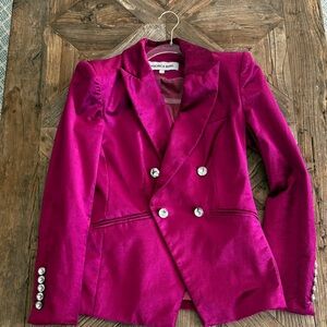 Veronica Beard Elam Velvet Blazer